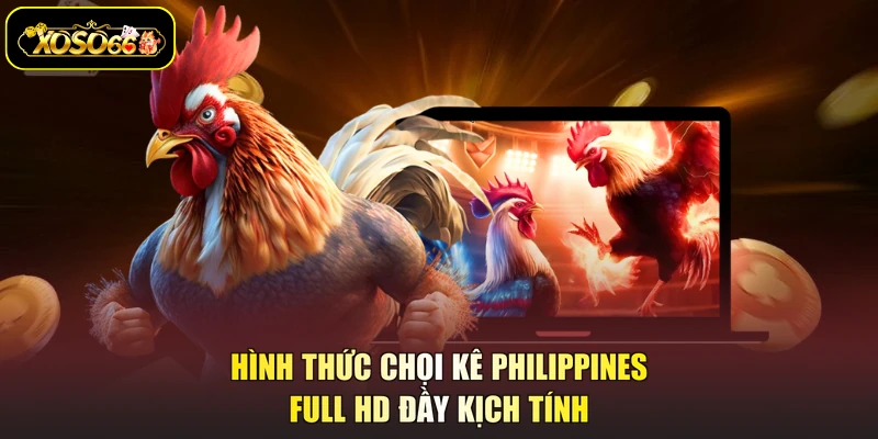 Hình thức chọi kê Philippines full HD đầy kịch tính