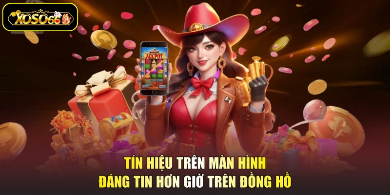 Tín hiệu trên màn hình đáng tin hơn giờ trên đồng hồ